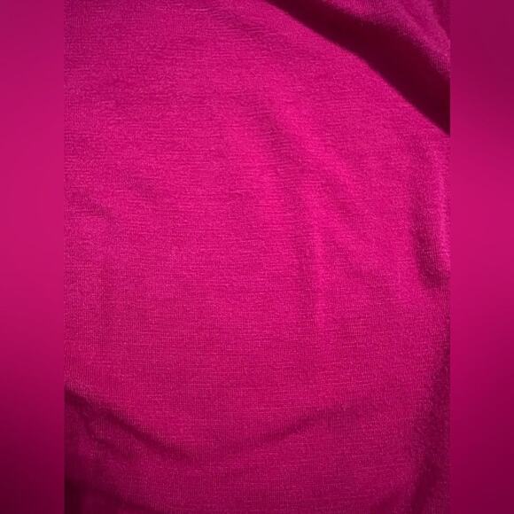 Express Dolman Ruched Hot Pink Blouse Sz XS - Picture 8 of 12